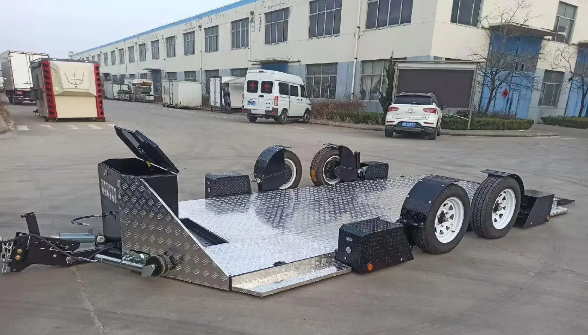 2,5T dubbelaxlig hydraulisk lyftvagn