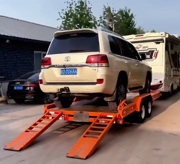 3 Ton Tandem Axle Flak Trailer