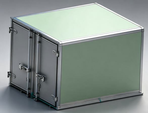 Custom Dry Honeycomb Panel Cargo Box för Ford & Hyundai Compact Pickuper