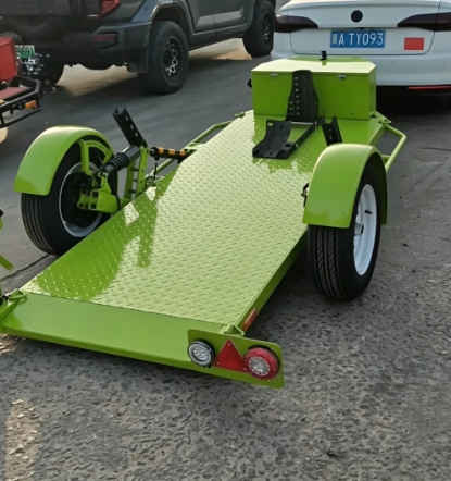 Modell 100 Semi-Drop Hydraulic Lift Motorcykel Trailer