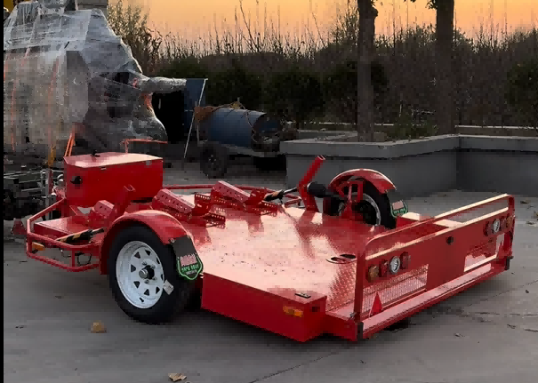 Modell 190 Fjärrkontroll Hydraulic Lift 3-Bike Motorcykel Trailer